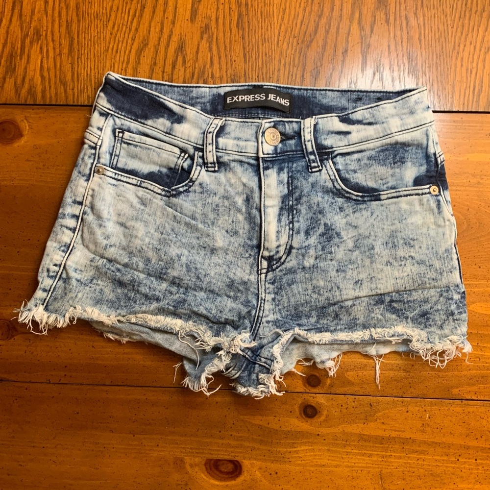 Express Acid Washed Jeans